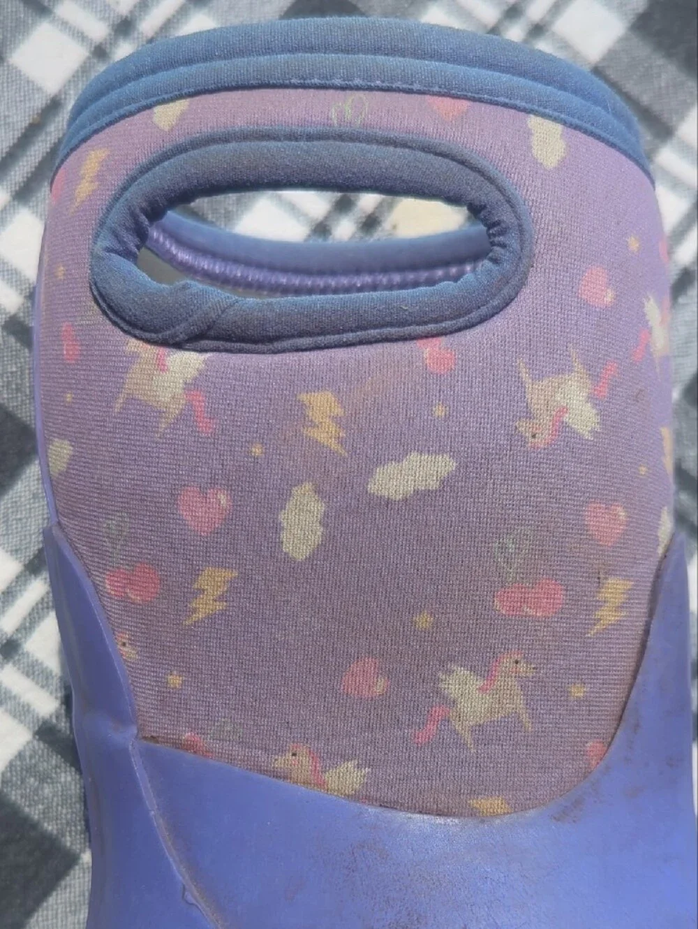 Kids Bogs Purple Rain Boots